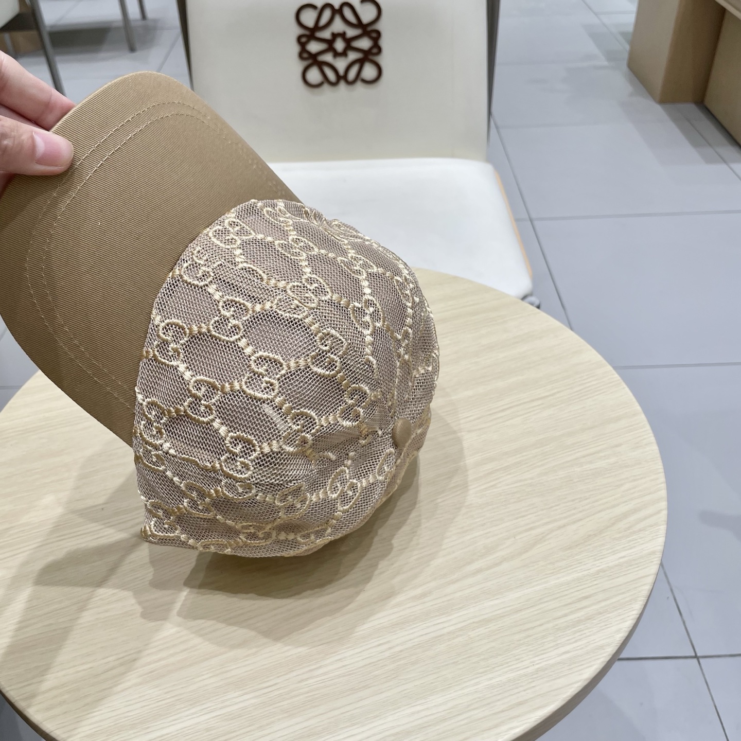 。GUCCI古奇 2025专柜新款简约刺绣款棒球帽，很潮！休闲运动款，经典制作，超级好搭衣服！