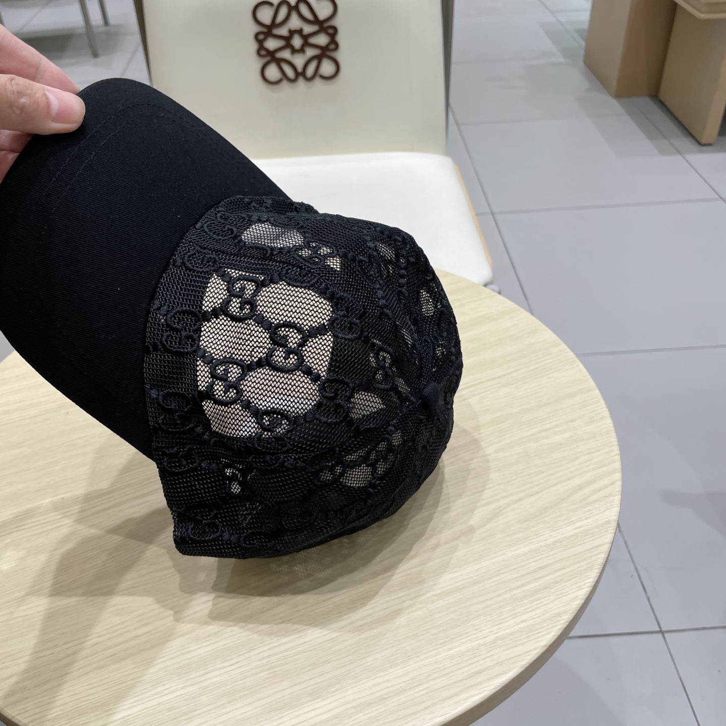 。GUCCI古奇 2025专柜新款简约刺绣款棒球帽，很潮！休闲运动款，经典制作，超级好搭衣服！