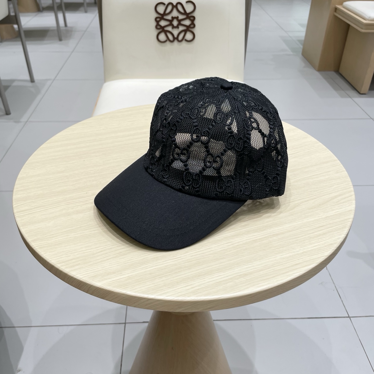 。GUCCI古奇 2025专柜新款简约刺绣款棒球帽，很潮！休闲运动款，经典制作，超级好搭衣服！