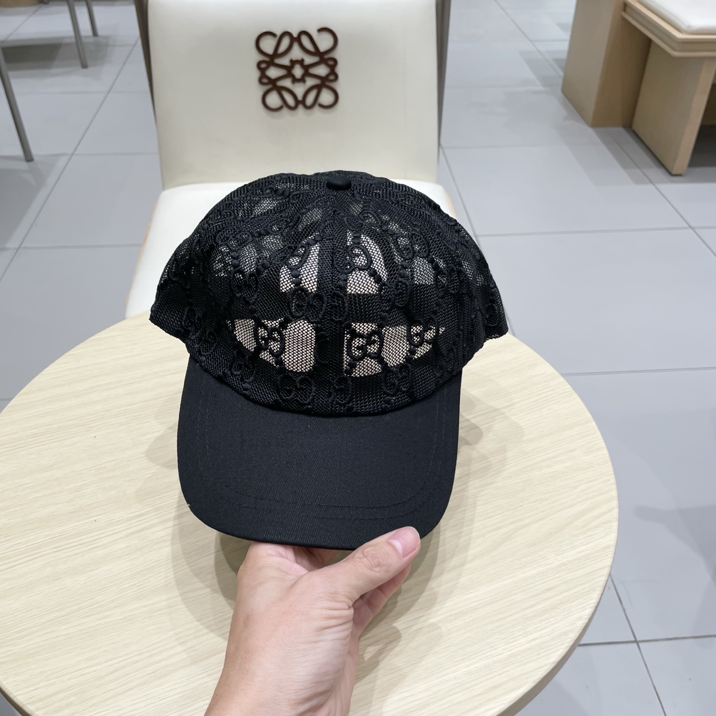 。GUCCI古奇 2025专柜新款简约刺绣款棒球帽，很潮！休闲运动款，经典制作，超级好搭衣服！