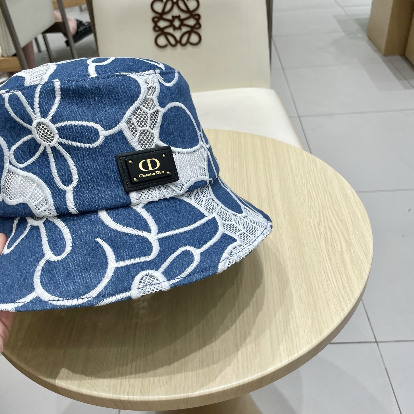  【DIOR迪奥】2025新款牛仔渔夫帽，🔆百搭日常款～休闲出