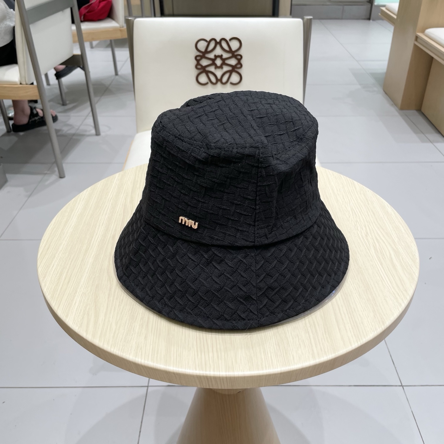  miumiu缪缪新款渔夫帽，遮阳帽，头围57cm