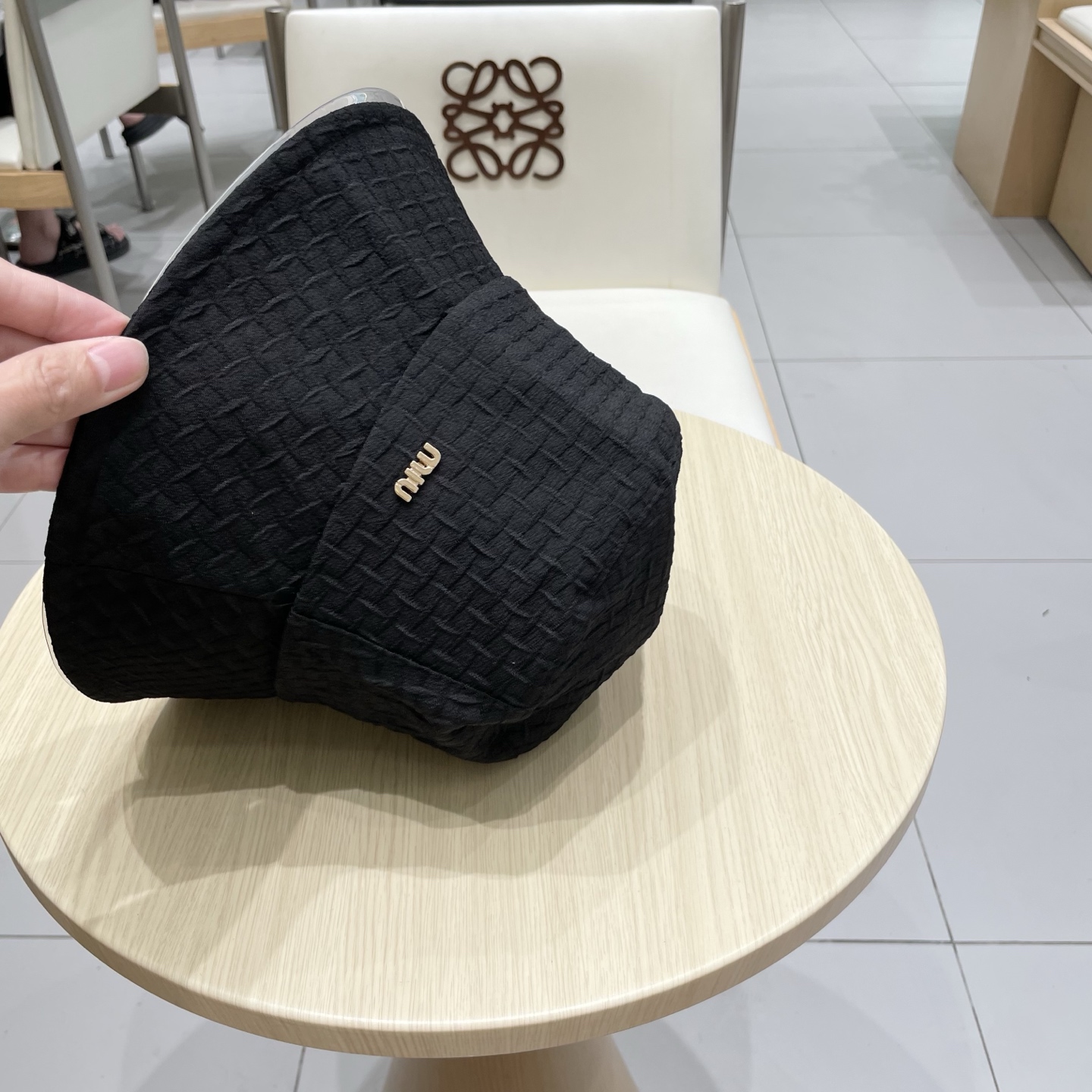  miumiu缪缪新款渔夫帽，遮阳帽，头围57cm