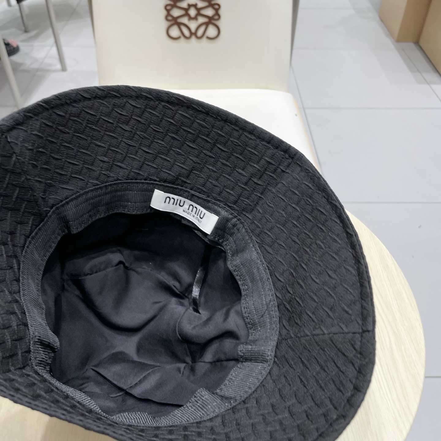  miumiu缪缪新款渔夫帽，遮阳帽，头围57cm