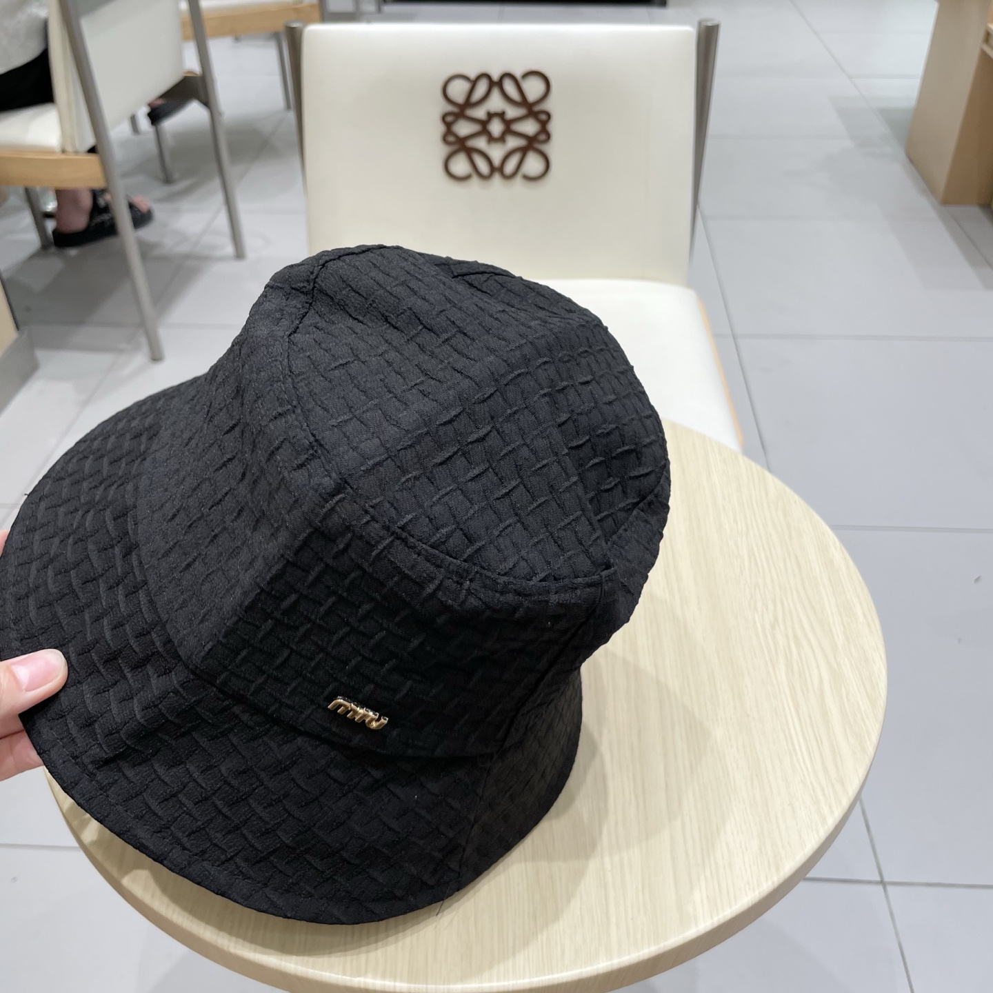  miumiu缪缪新款渔夫帽，遮阳帽，头围57cm