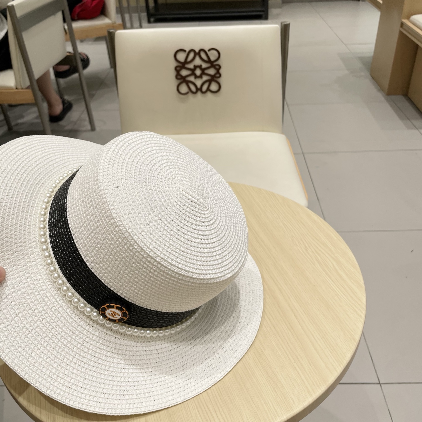  香奈儿新款草帽，头围57cm
