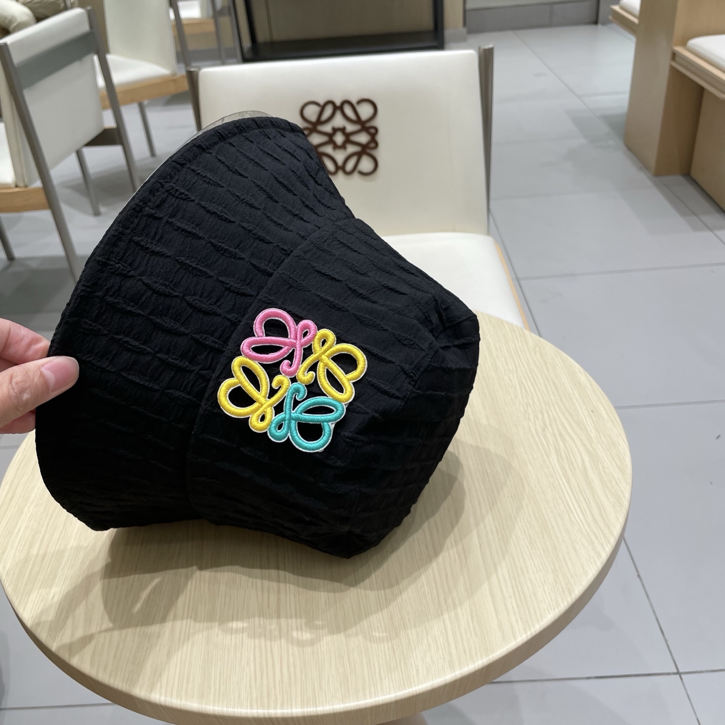  LOEWE罗意威新款牛仔渔夫帽，头围57cm