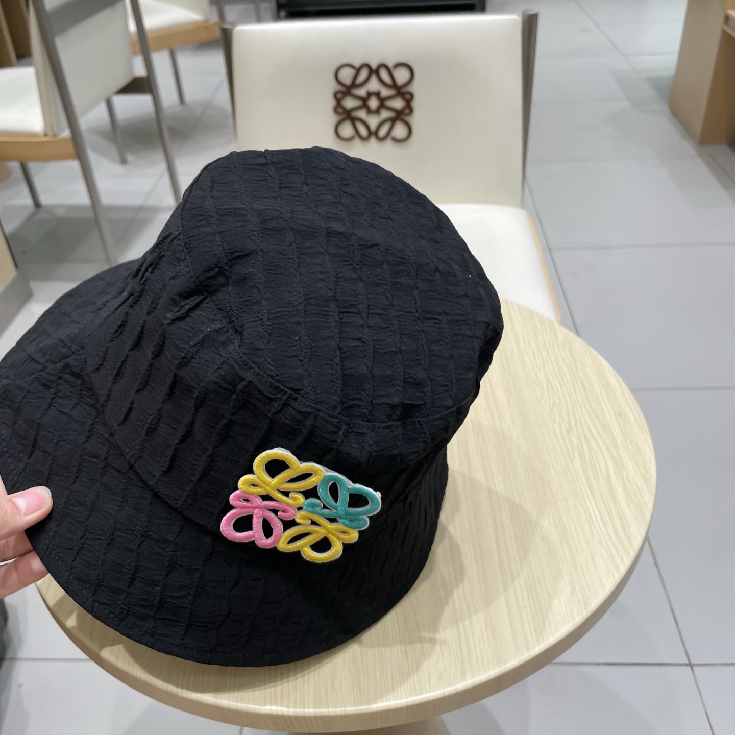  LOEWE罗意威新款牛仔渔夫帽，头围57cm