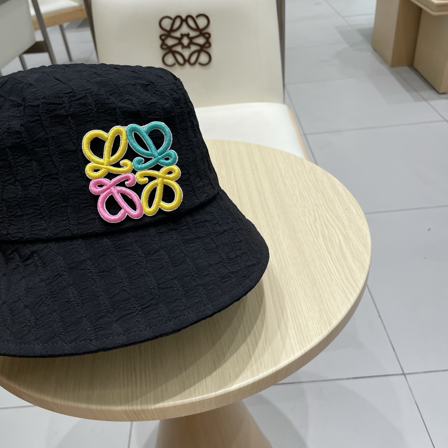  LOEWE罗意威新款牛仔渔夫帽，头围57cm