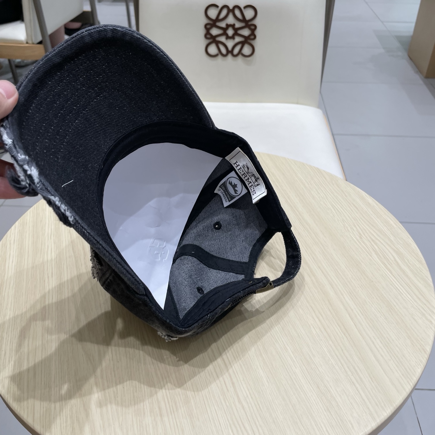  新款出货 HERMÈS (爱马仕)2025最新款牛仔棒球帽，时尚帅气质量超赞！