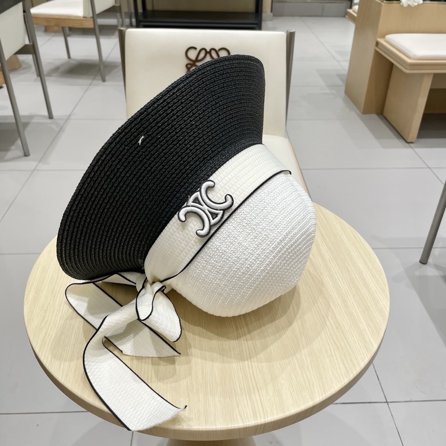    塞琳celien新款草帽，圆顶礼帽，头围57cm