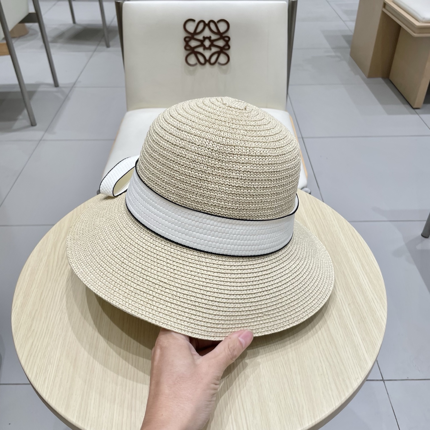    塞琳celien新款草帽，圆顶礼帽，头围57cm