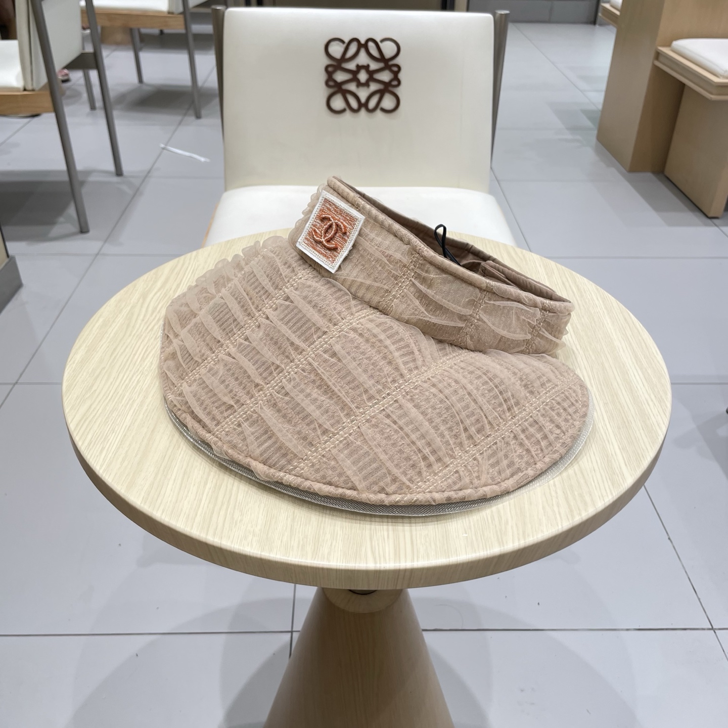 [Chanel Hats]Chanel Chanel 2025 new spring and summer Korean style mesh plaid