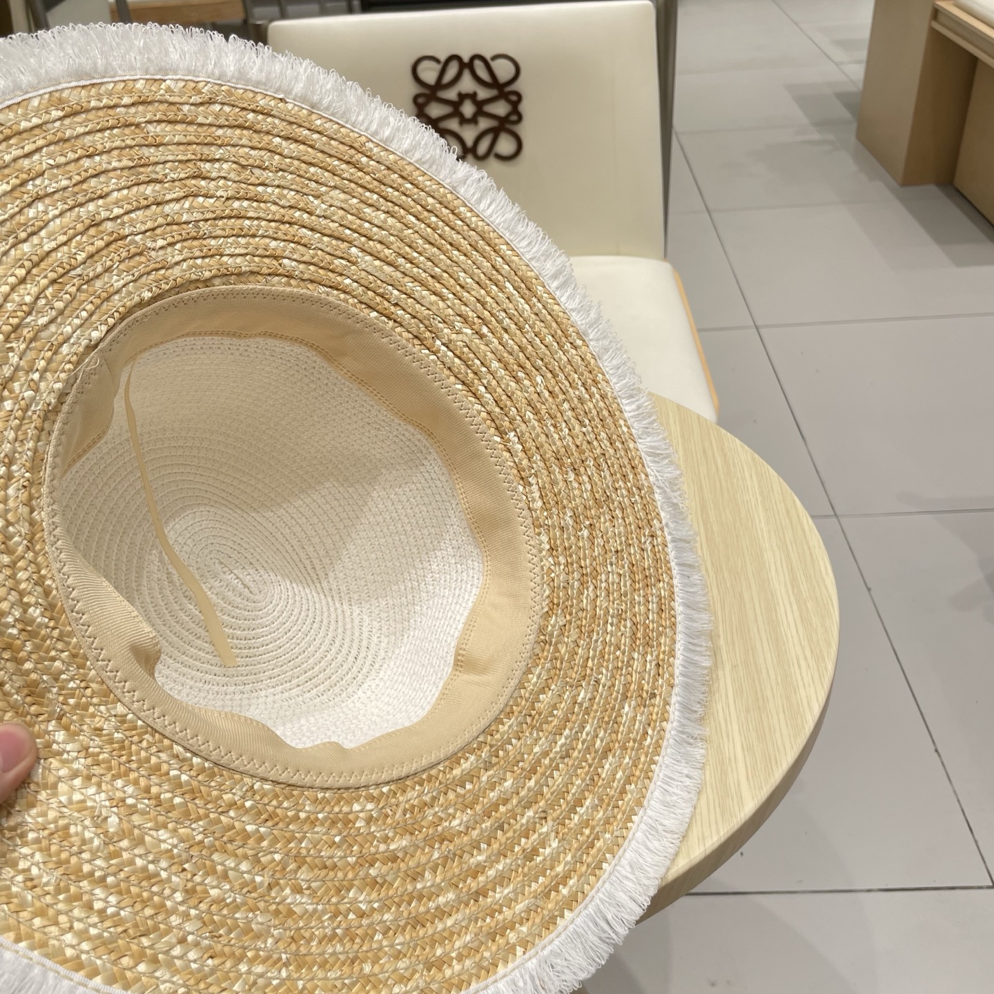  缪缪miumiu新款巴拿马草帽，高级定制，名媛风，夏季防晒防紫外线，出行必备，百搭好看