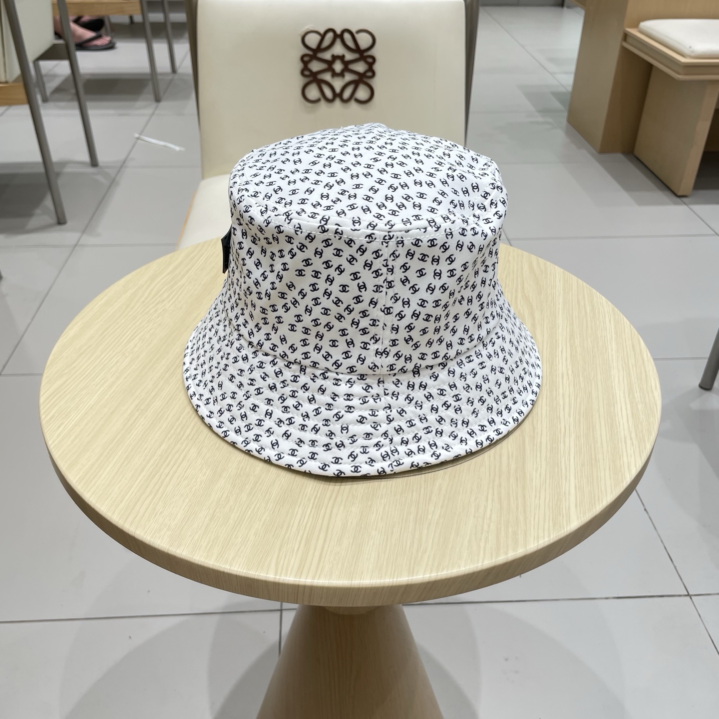  Chanel香奈儿渔夫帽，头围57cm