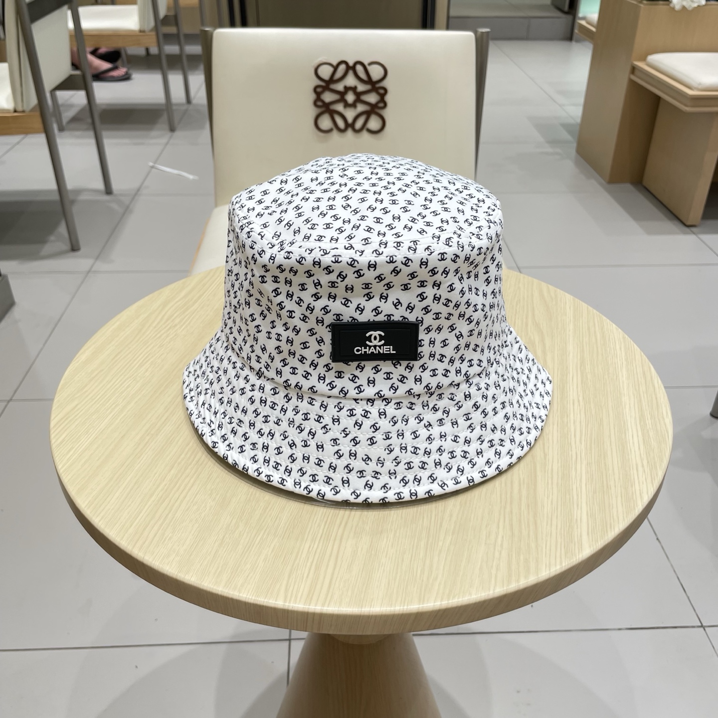  Chanel香奈儿渔夫帽，头围57cm