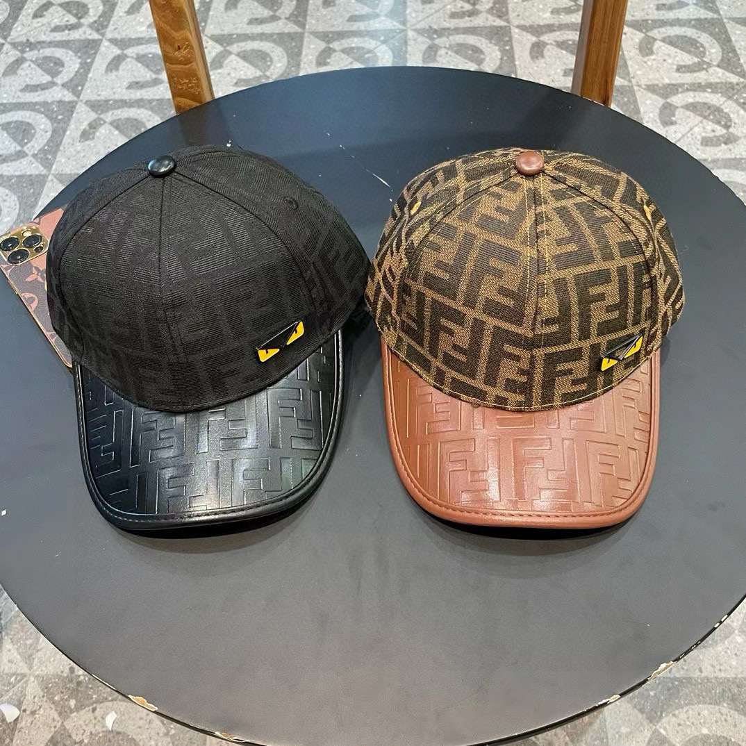   FENDI芬迪 老花系列棒球帽🧢 经典FF中古单品，气质穿搭单品，质量杠杠强
