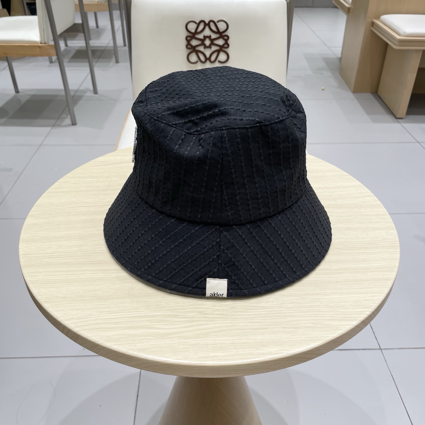 Chanel香奈儿遮阳帽，名媛风渔夫帽，头围57cm可折叠