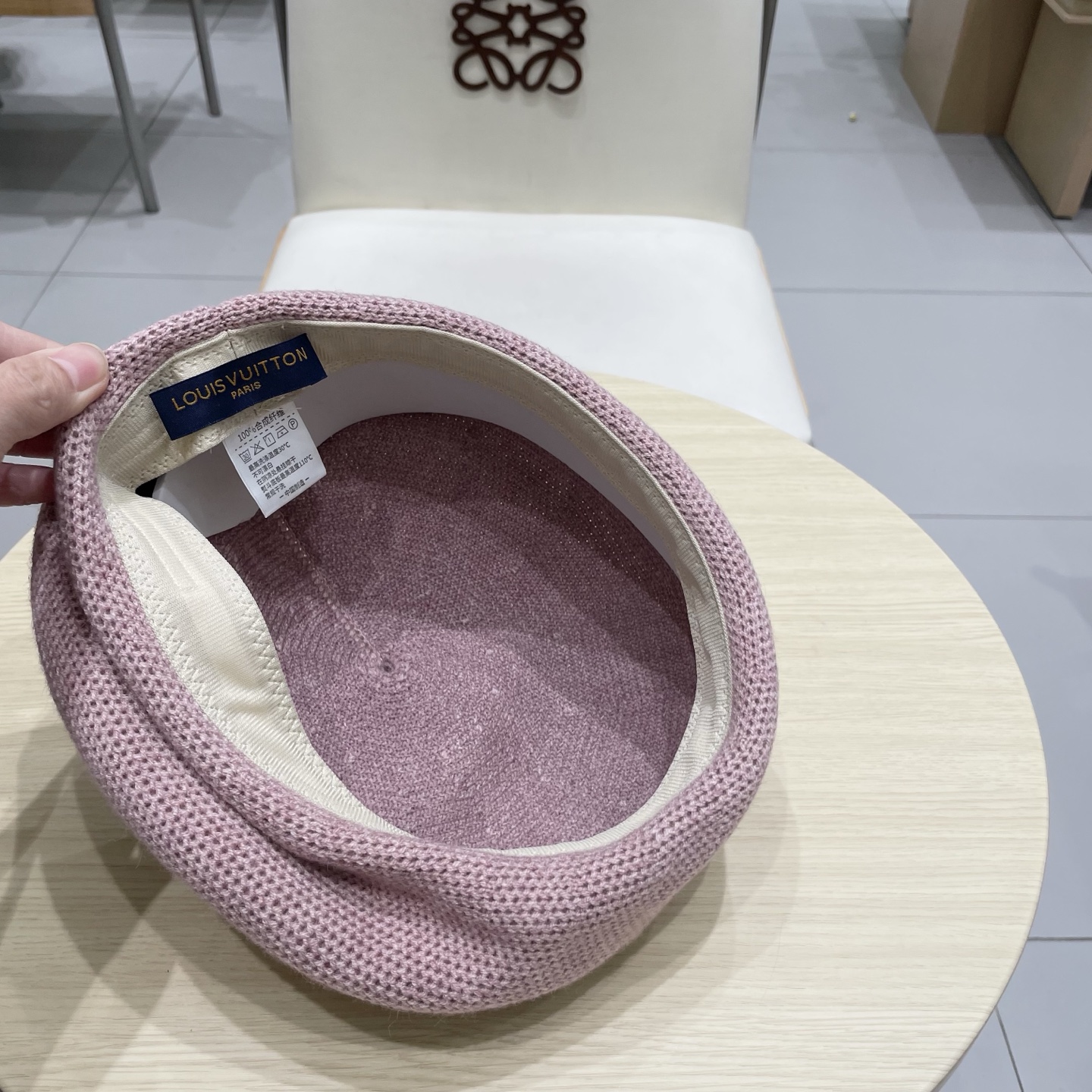 Lv路易威登纯色简约贝雷帽子女春夏季韩版显脸小透气南瓜帽百搭休闲画家帽