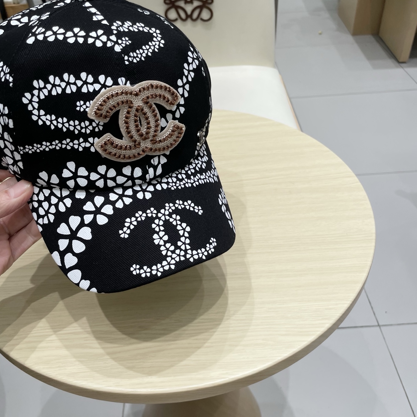 Chanel Baseball Cap Classic Casual Design,Fashion Cap For Women, Black 5 i1750253173238 7922 0 3
