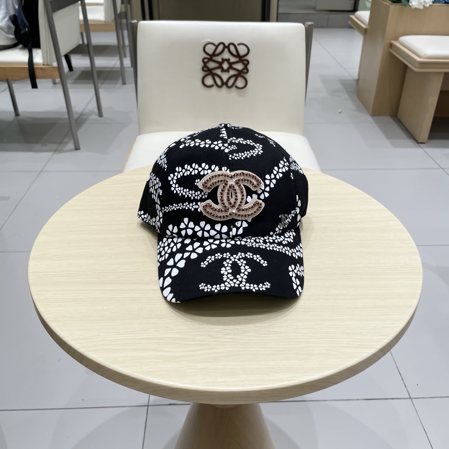 Chanel Baseball Cap Classic Casual Design,Fashion Cap For Women, Black 2 i1750253173385 6907 0 0