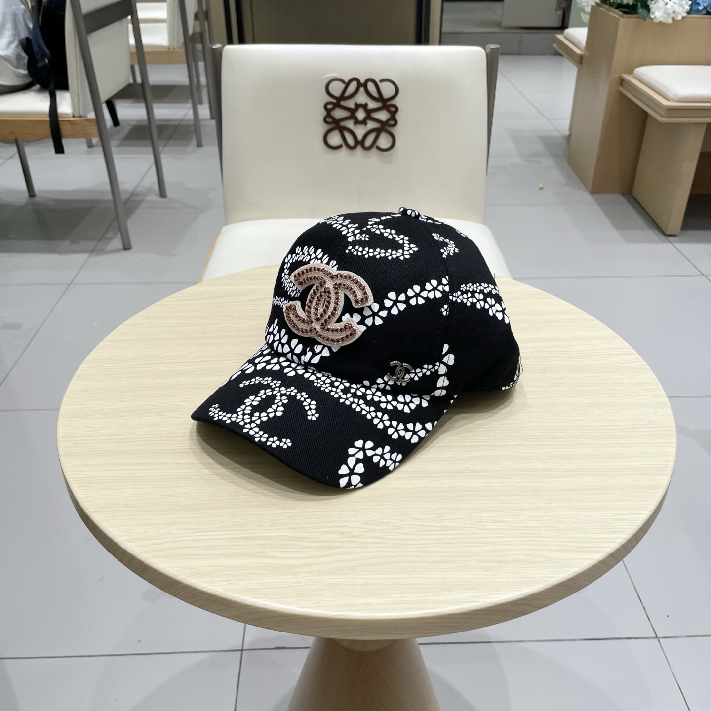 Chanel Baseball Cap Classic Casual Design,Fashion Cap For Women, Black 3 i1750253175774 4728 0 1