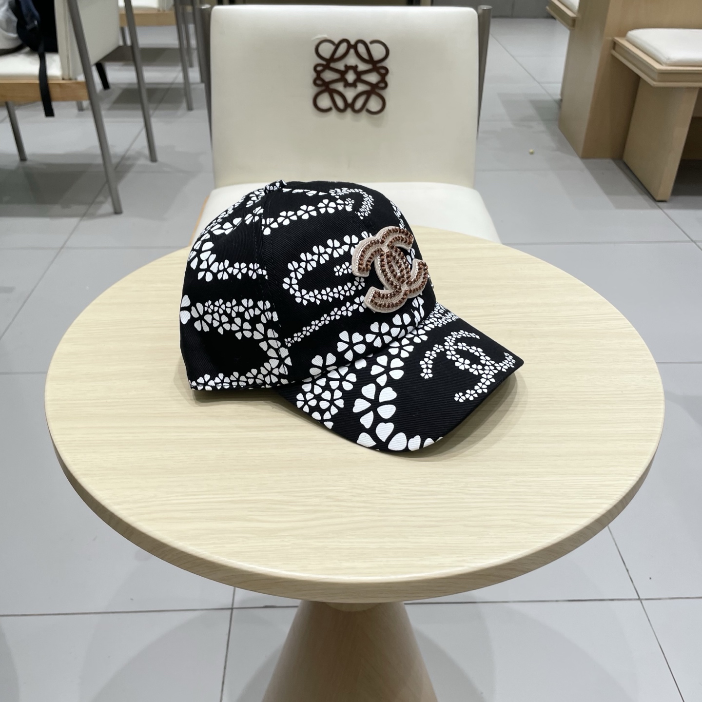 Chanel Baseball Cap Classic Casual Design,Fashion Cap For Women, Black 4 i1750253175798 4525 0 2