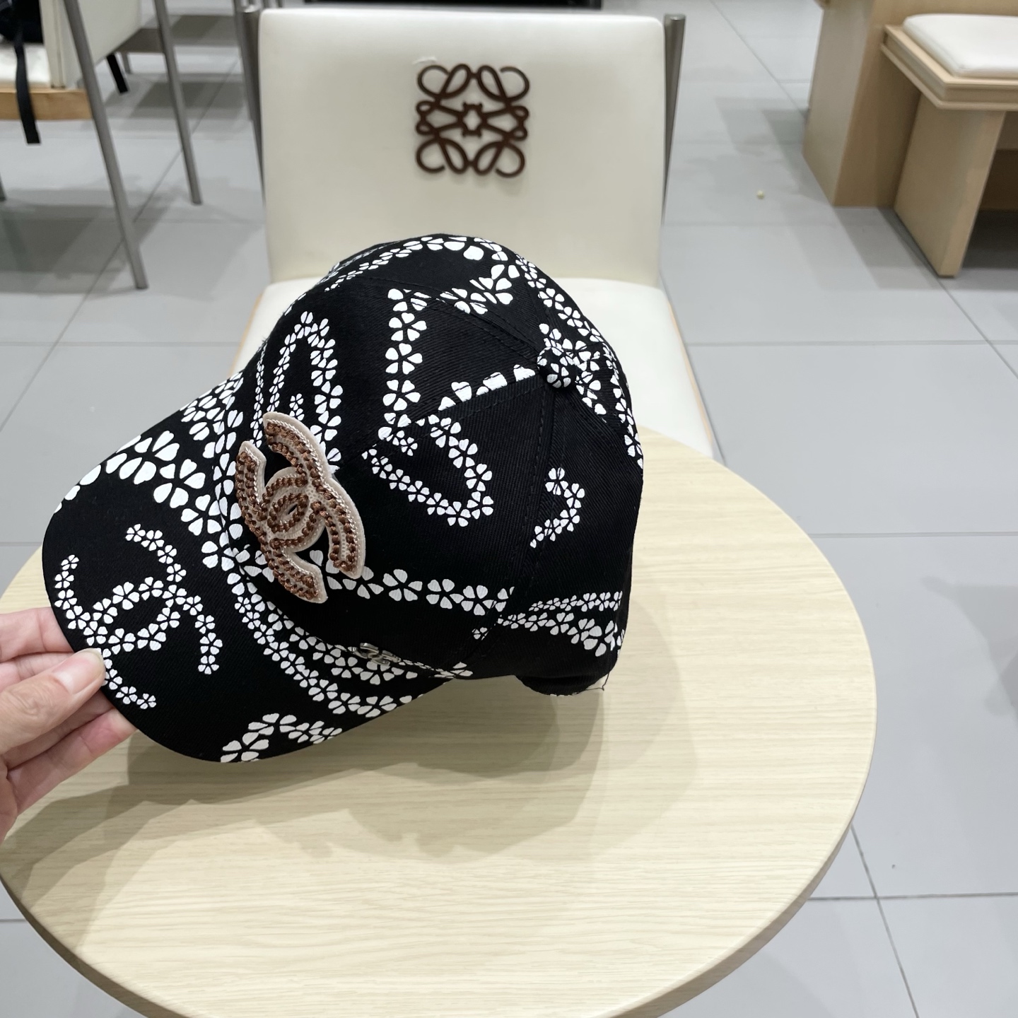 Chanel Baseball Cap Classic Casual Design,Fashion Cap For Women, Black 7 i1750253175826 1797 0 4