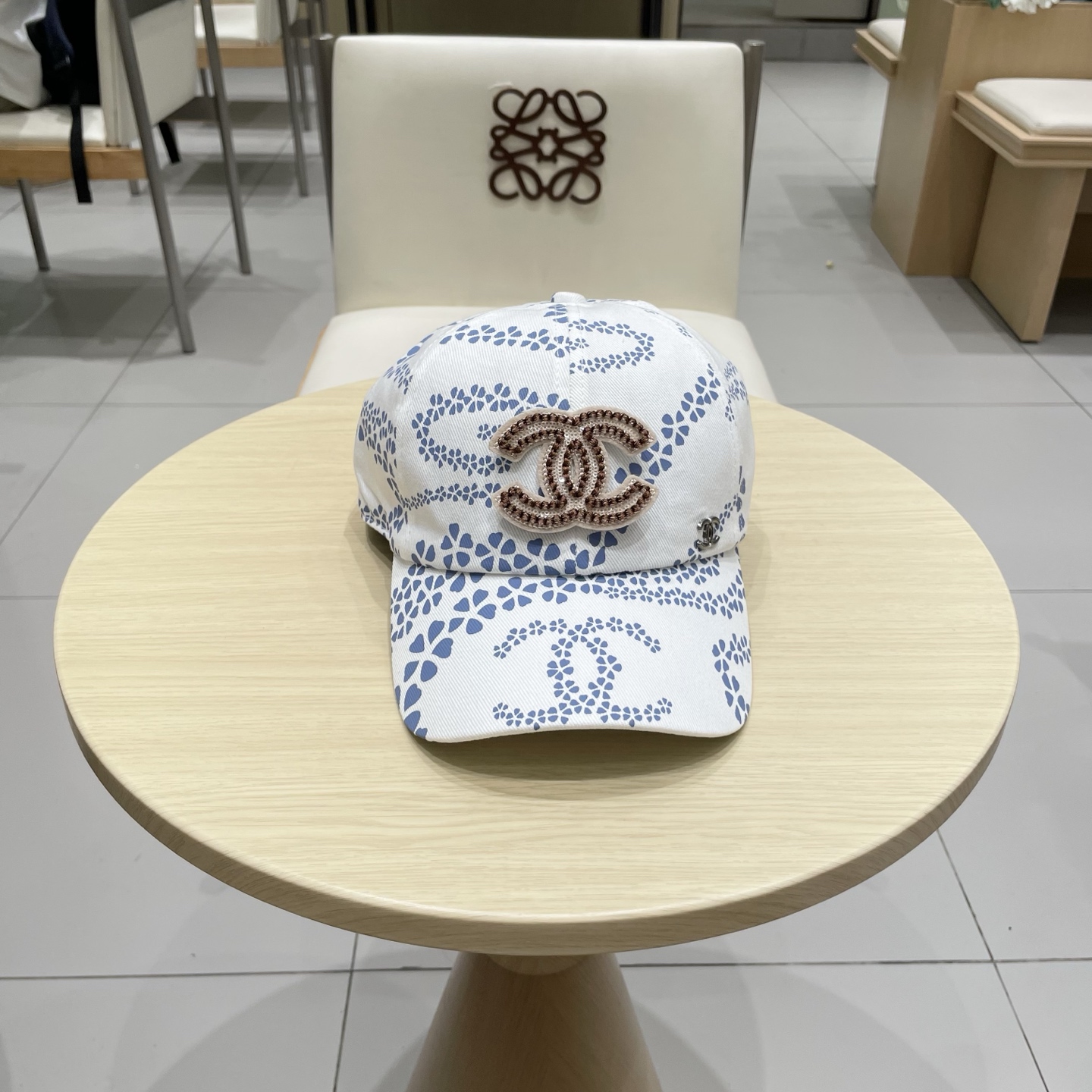 Chanel Baseballpet met Logo - Stijlvol en Comfortabel Accessoire