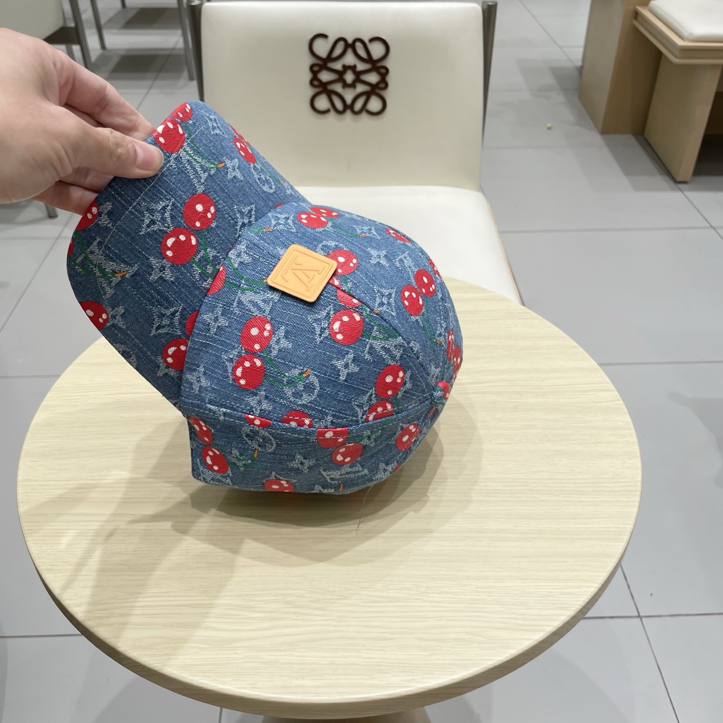 LV路易威登牛仔棒球帽 轻盈透气。完美版型，独家实物拍摄，男女适用