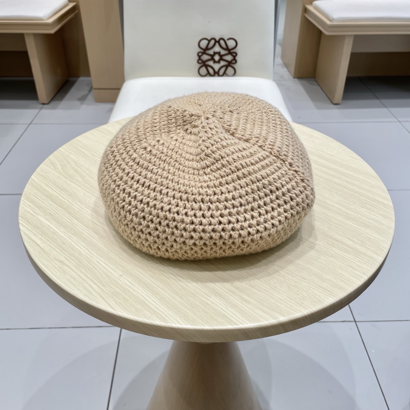  chanel香奈儿贝雷帽子女2025新款秋冬季高级感文艺复古画家帽显脸小针织蓓蕾帽