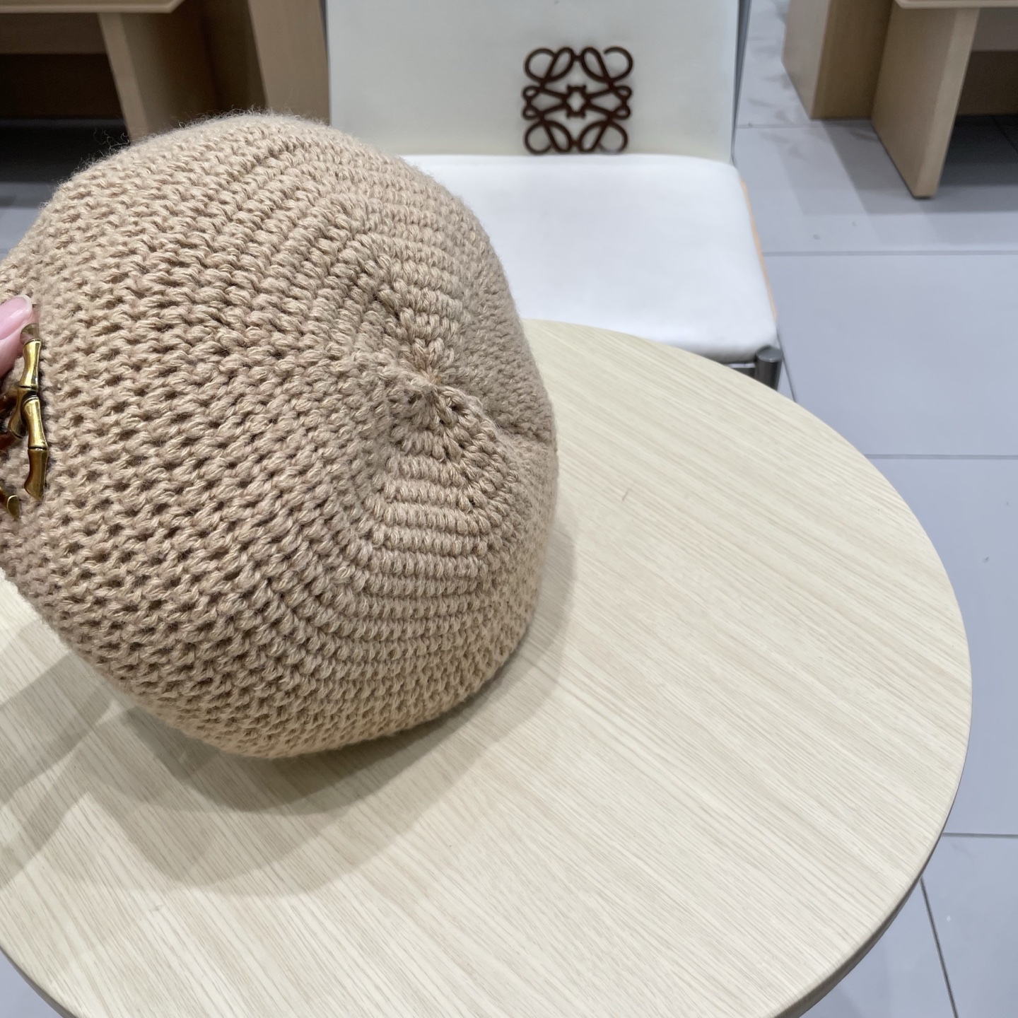  chanel香奈儿贝雷帽子女2025新款秋冬季高级感文艺复古画家帽显脸小针织蓓蕾帽