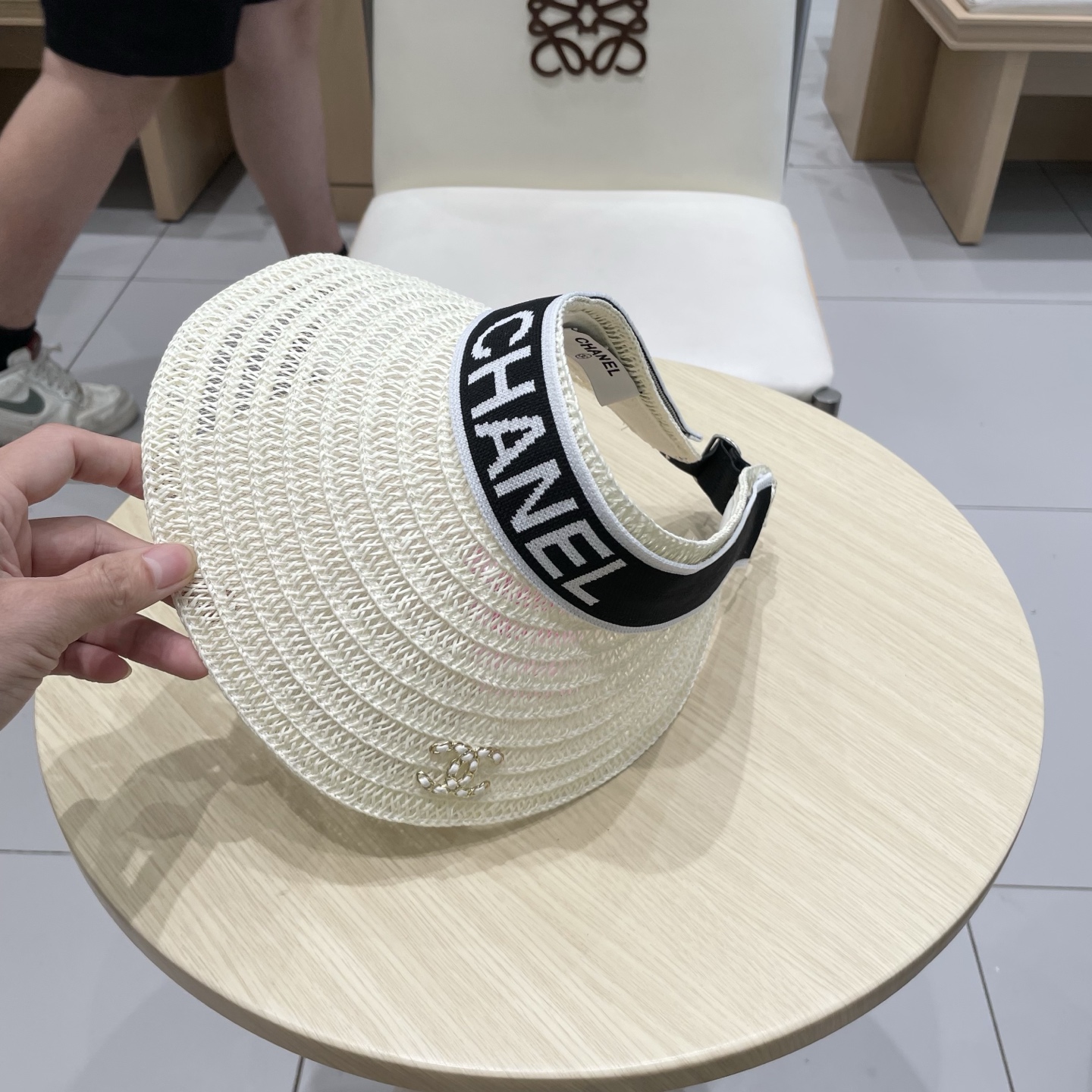 Chanel香奈儿空顶发箍，防晒遮阳帽，
