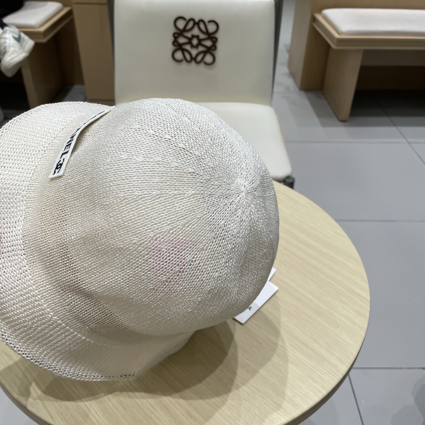  chane香奈儿l渔夫帽女春夏2025新款户外透气编织亚麻帽遮阳百搭日系防晒太阳帽