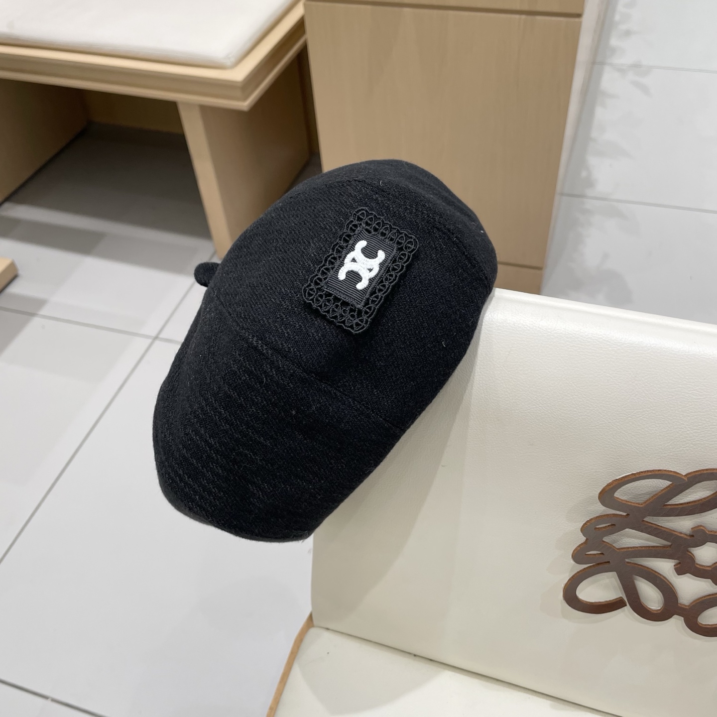  塞琳celine贝雷帽女韩版日系秋冬款百搭毛呢八角蓓蕾帽英伦复古小众画家帽子