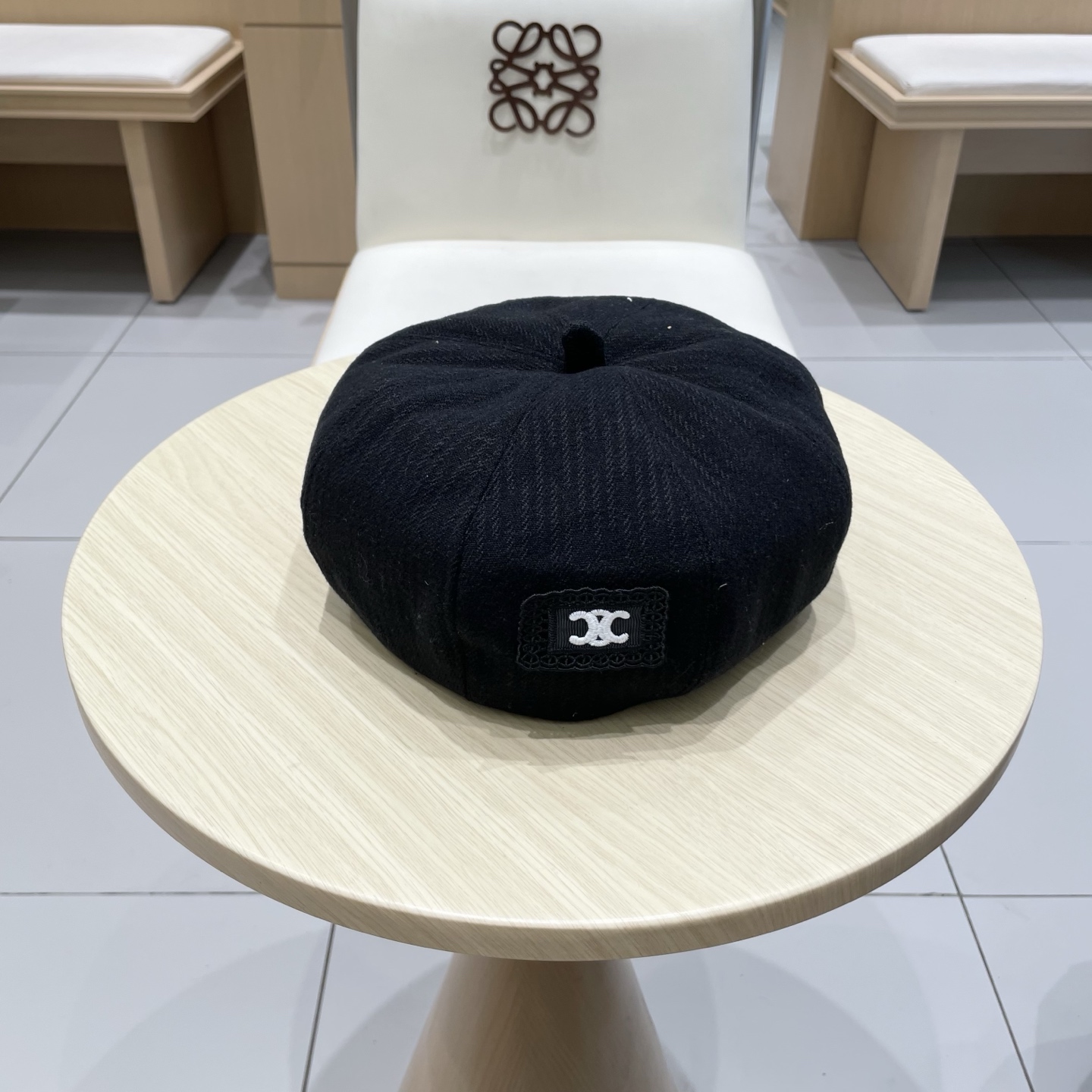  塞琳celine贝雷帽女韩版日系秋冬款百搭毛呢八角蓓蕾帽英伦复古小众画家帽子