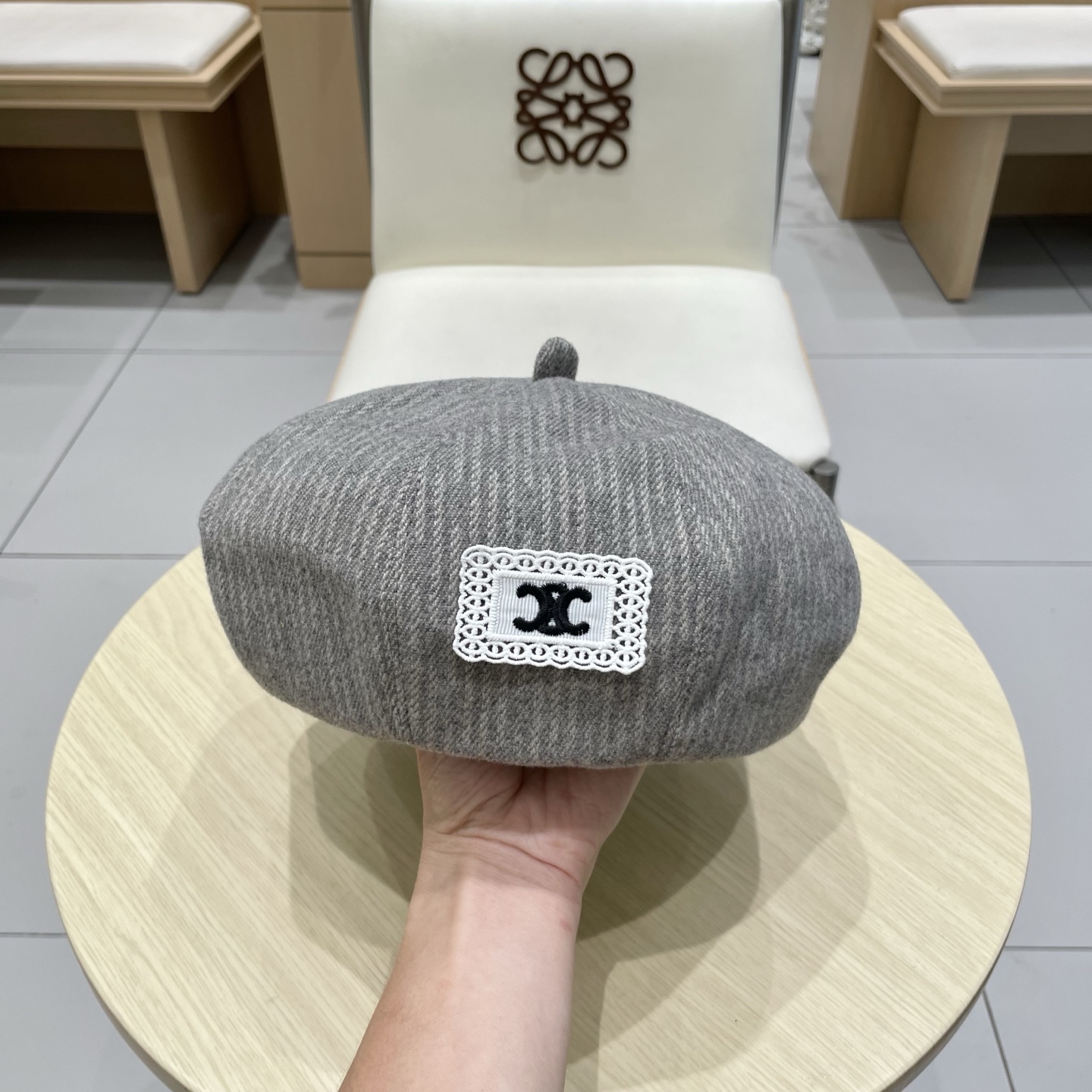  塞琳celine贝雷帽女韩版日系秋冬款百搭毛呢八角蓓蕾帽英伦复古小众画家帽子