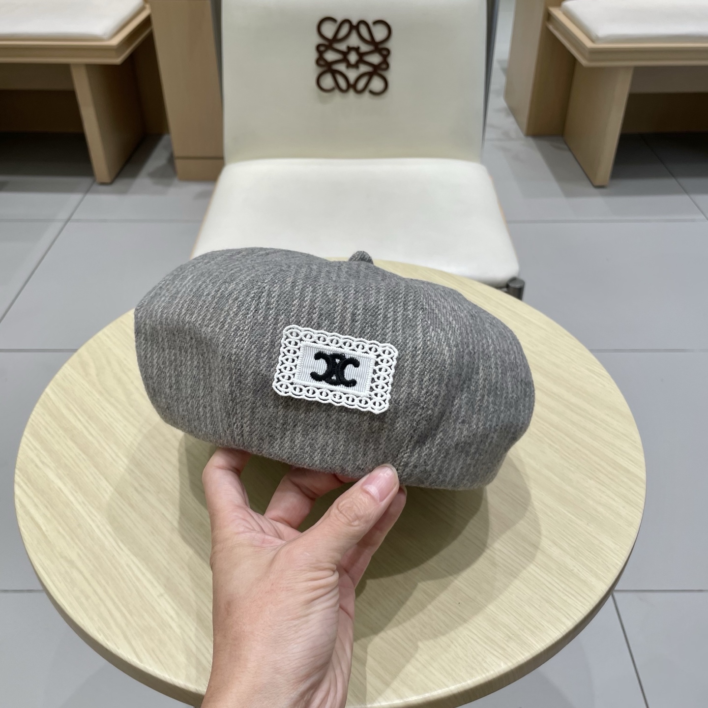  塞琳celine贝雷帽女韩版日系秋冬款百搭毛呢八角蓓蕾帽英伦复古小众画家帽子