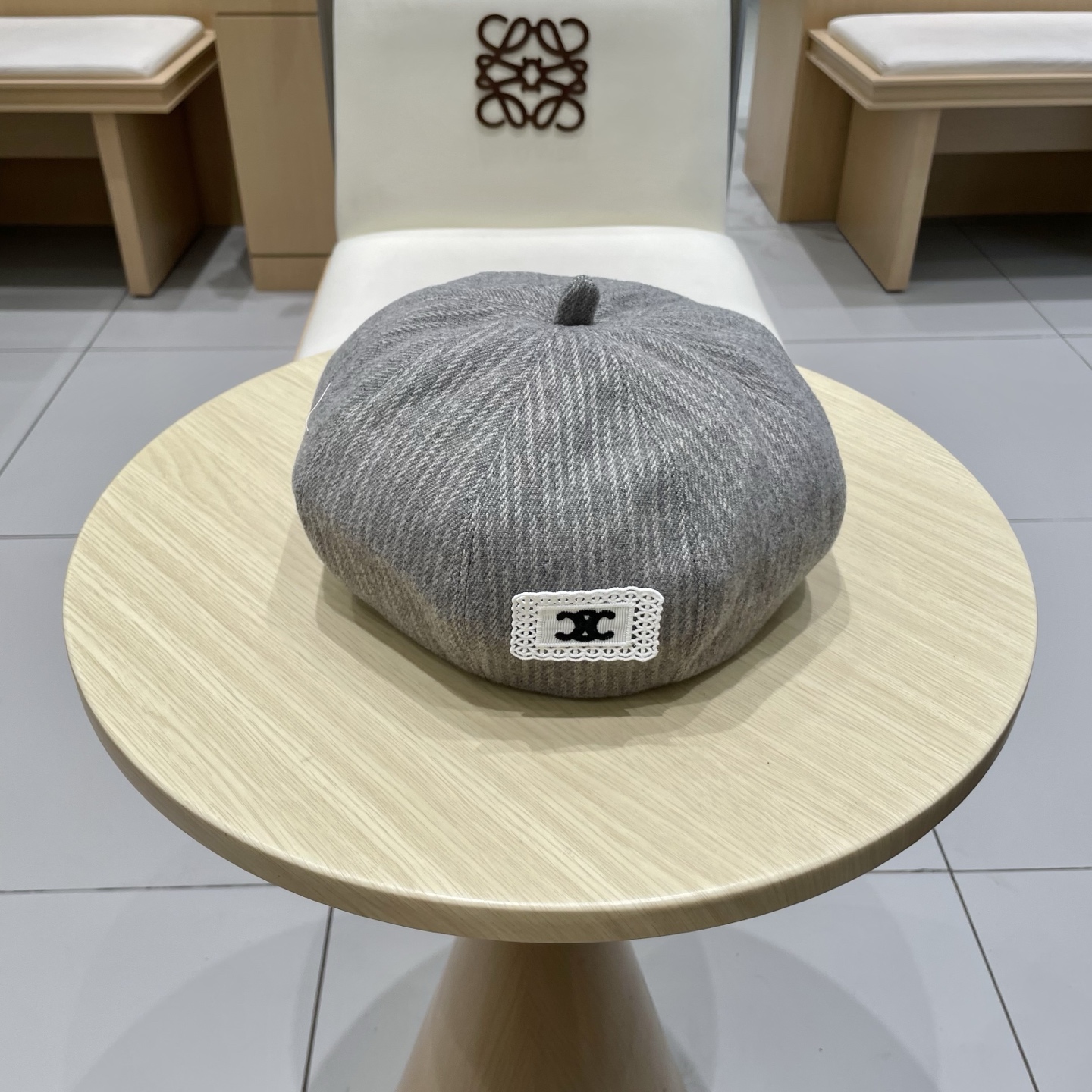  塞琳celine贝雷帽女韩版日系秋冬款百搭毛呢八角蓓蕾帽英伦复古小众画家帽子