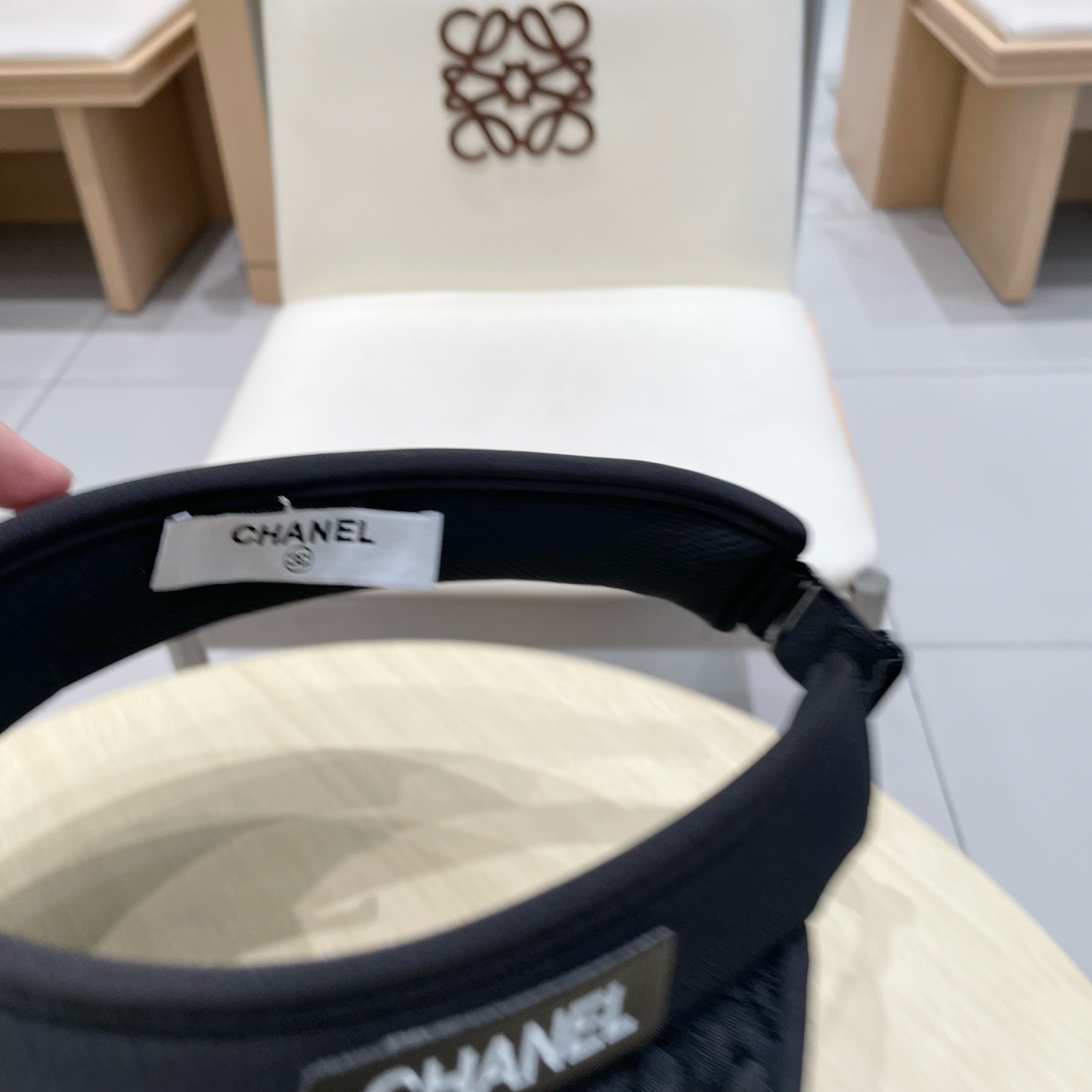  chanel香奈儿新款日系蕾丝花朵空顶帽女春夏季出游遮阳防晒帽大檐显脸小太阳帽