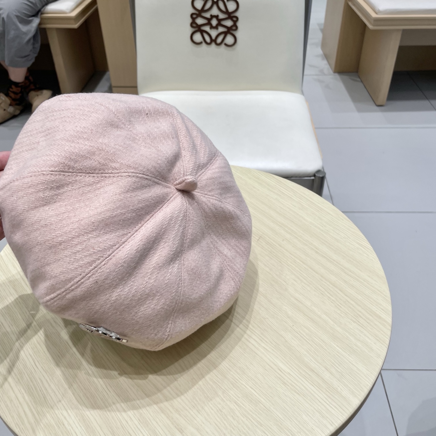 Chanel香奈儿贝雷帽，南瓜帽，高级定制，头围57cm