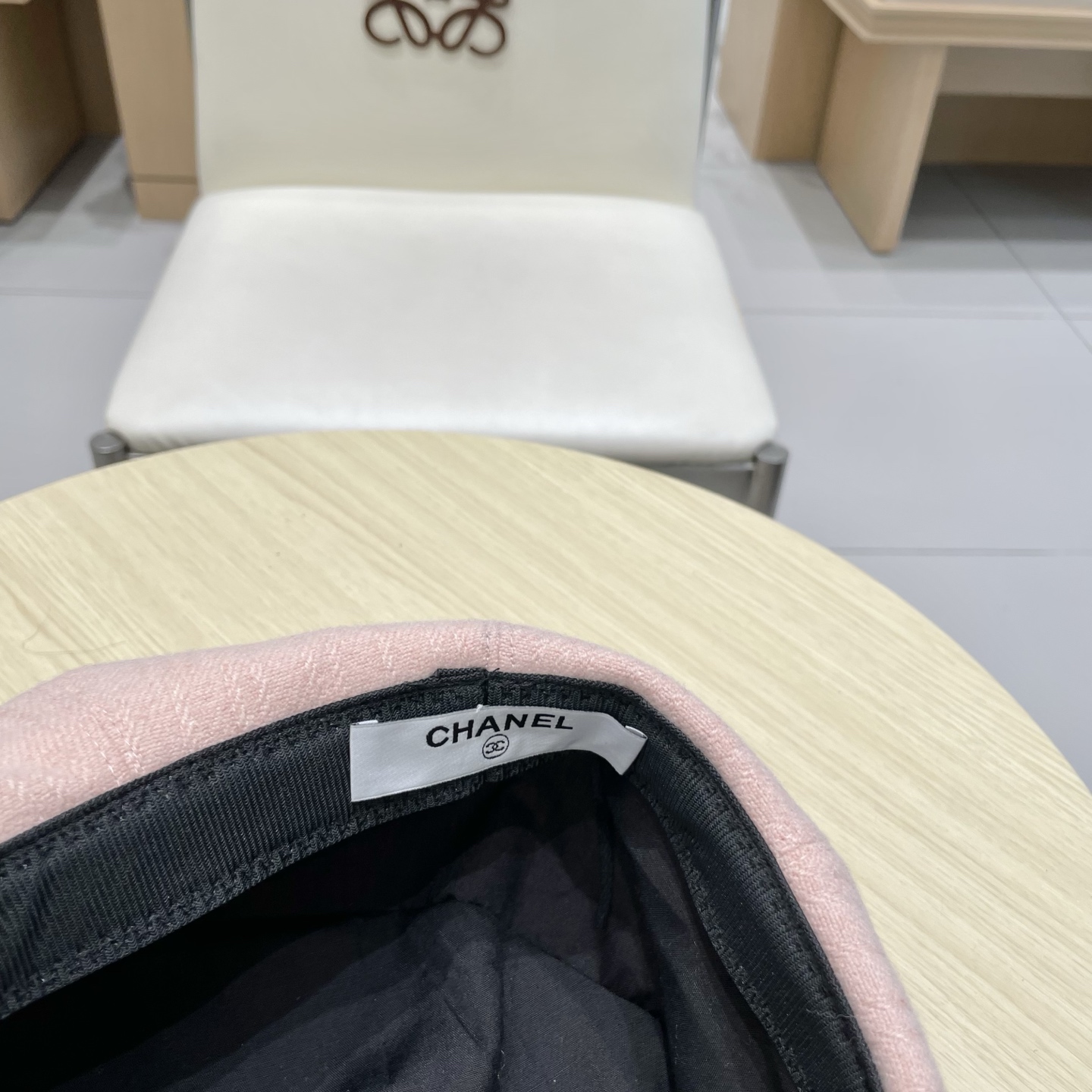 Chanel香奈儿贝雷帽，南瓜帽，高级定制，头围57cm