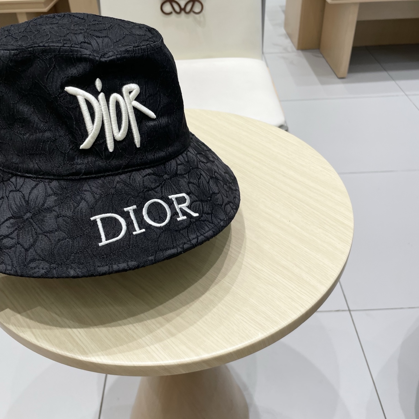 【DIOR迪奥】2025新款刺绣字母男女款渔夫帽，🔆百搭日常款～出街必备