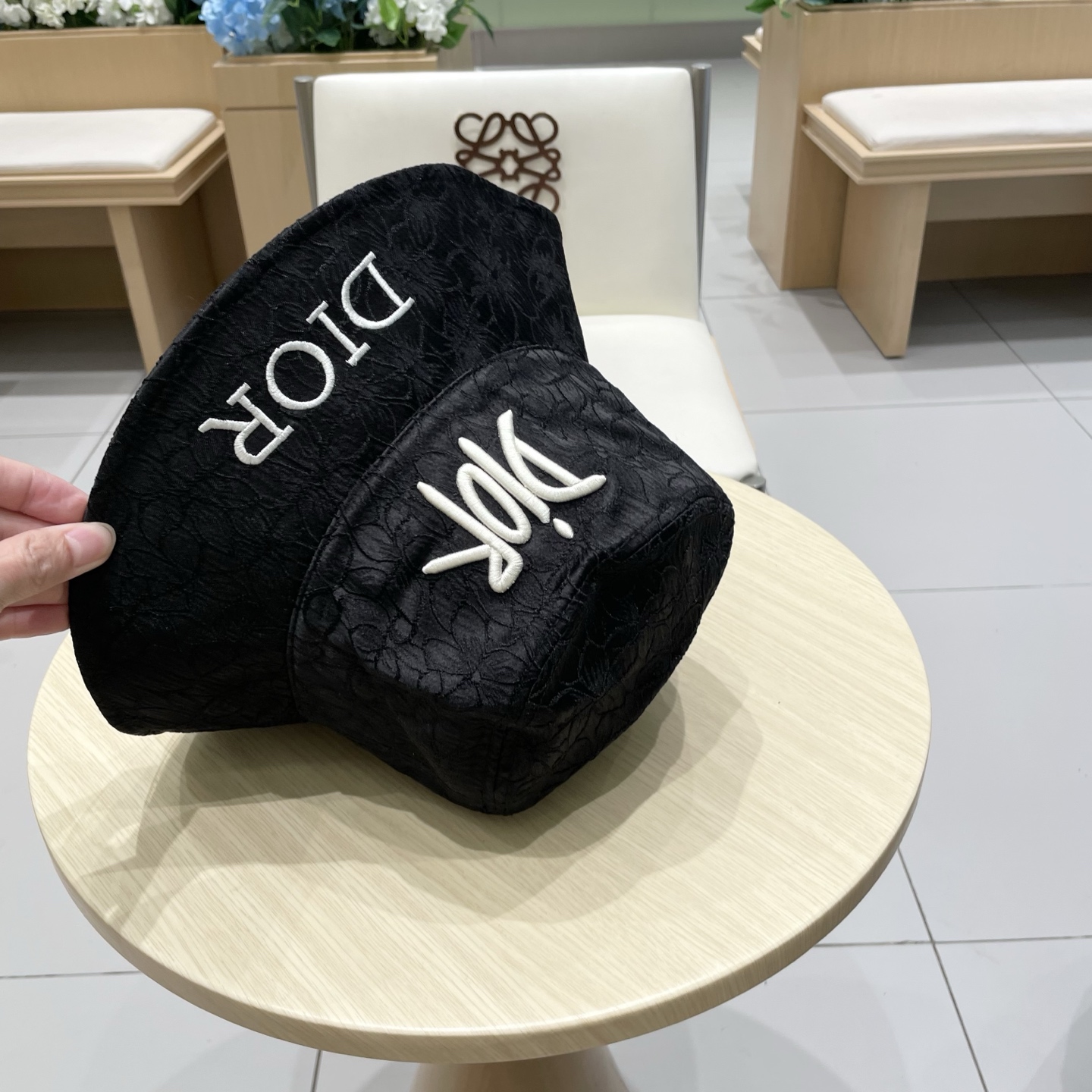 【DIOR迪奥】2025新款刺绣字母男女款渔夫帽，🔆百搭日常款～出街必备