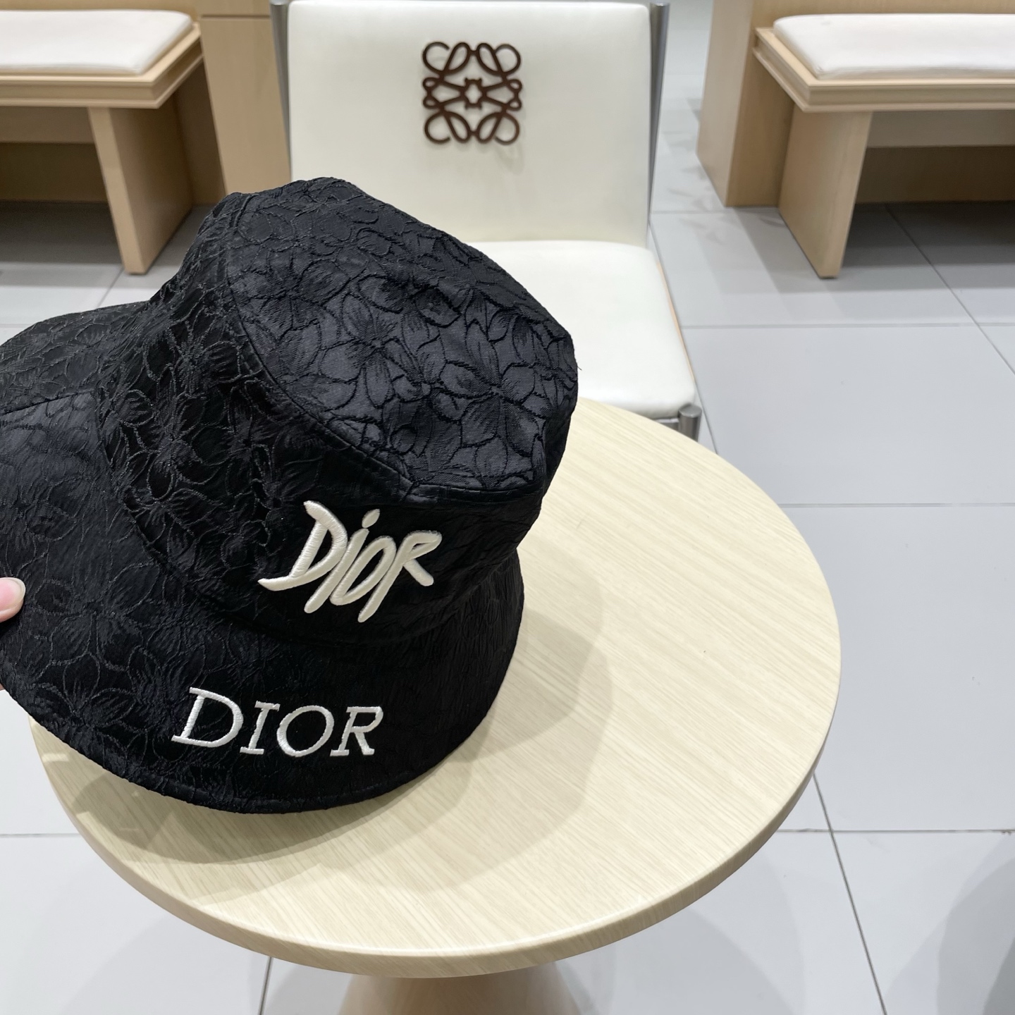 【DIOR迪奥】2025新款刺绣字母男女款渔夫帽，🔆百搭日常款～出街必备