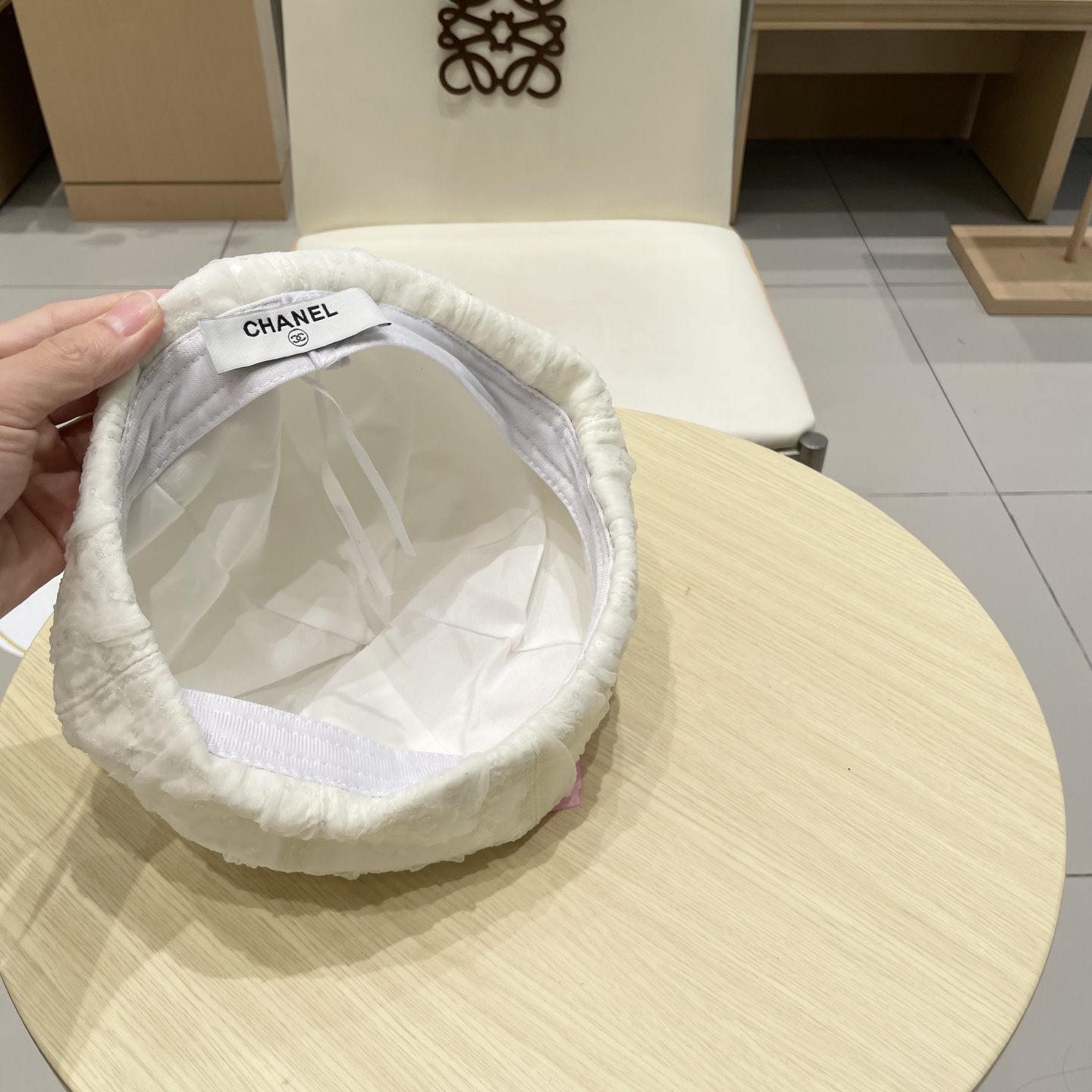  chanel早香奈儿秋款秋亮片蕾丝贝雷帽女时尚日系小香风复古画家帽子网红蓓蕾帽