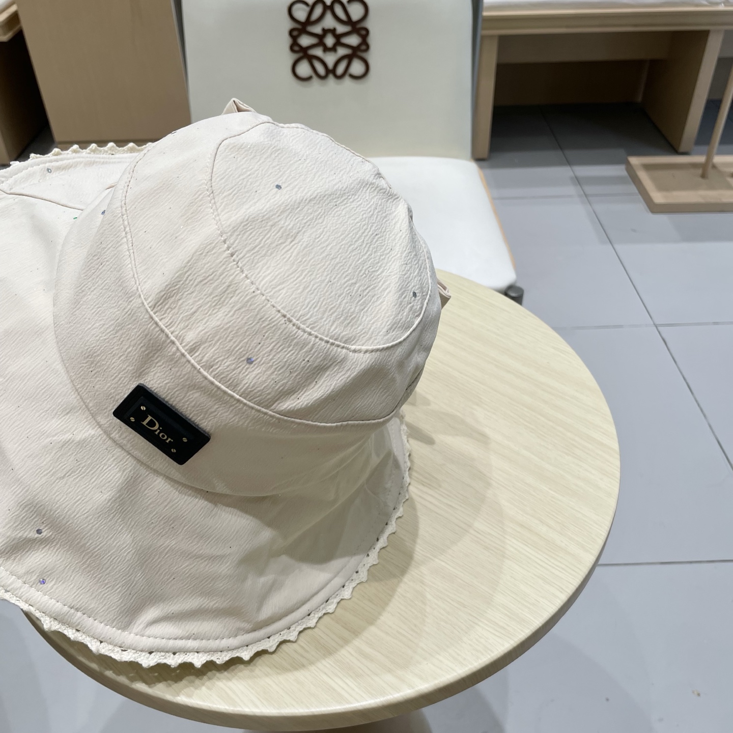 【DIOR迪奥】2025新款蝴蝶结女款渔夫帽，🔆百搭日常款～出街必备