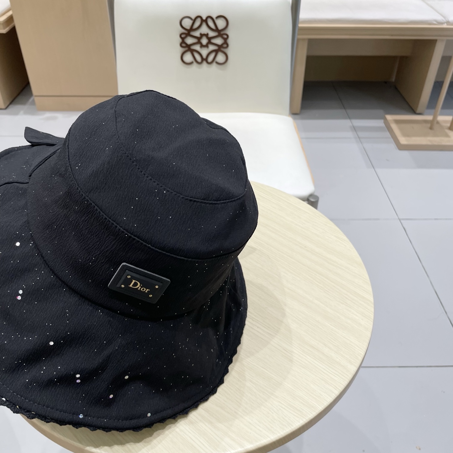  【DIOR迪奥】2025新款蝴蝶结女款渔夫帽，🔆百搭日常款～出街必备