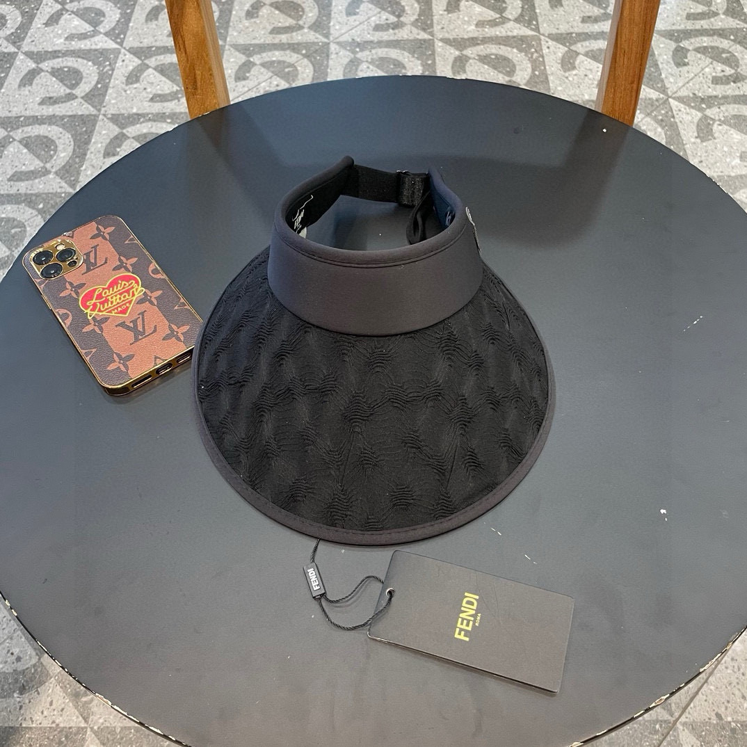   FD芬迪2025空顶鸭舌帽，遮阳帽，鸭舌帽，原单品质