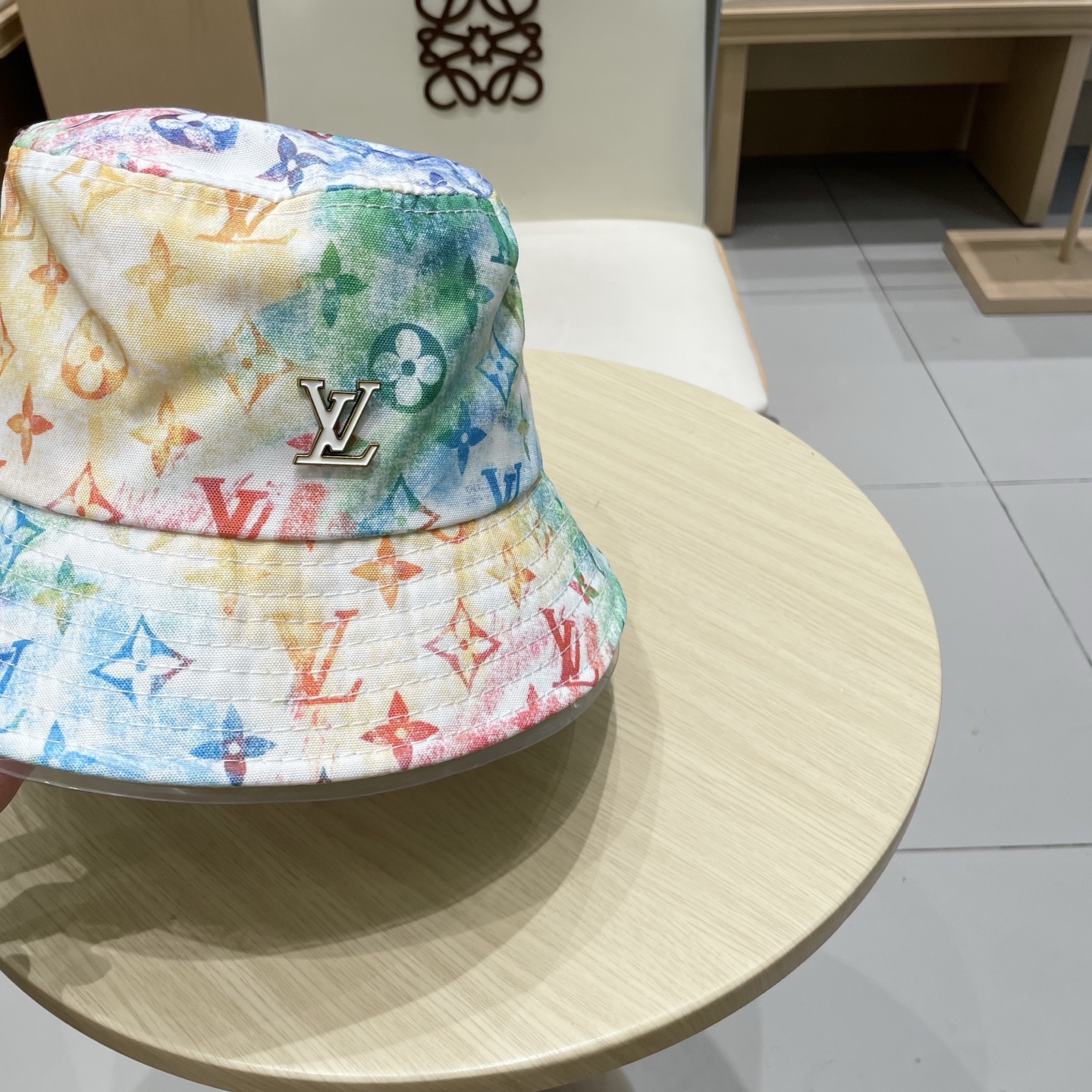 棒球帽 渔夫帽 LV 路易威登新款渔夫帽，头围57cm